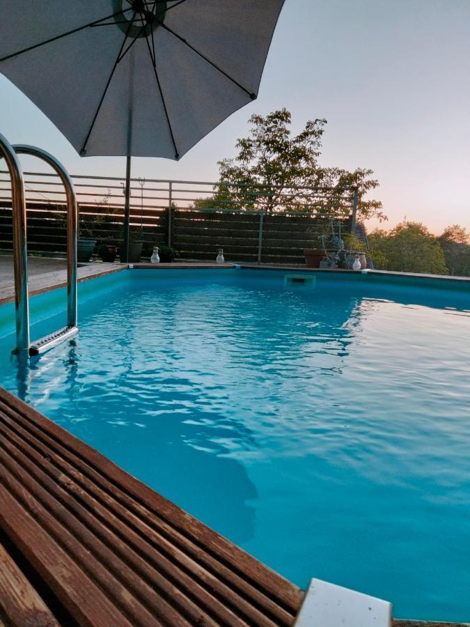 Chambre Telma 2 Pers Avec Piscine "Mon Lit Au Pre" Couples Ou Femmes Seulement Pontours Екстериор снимка