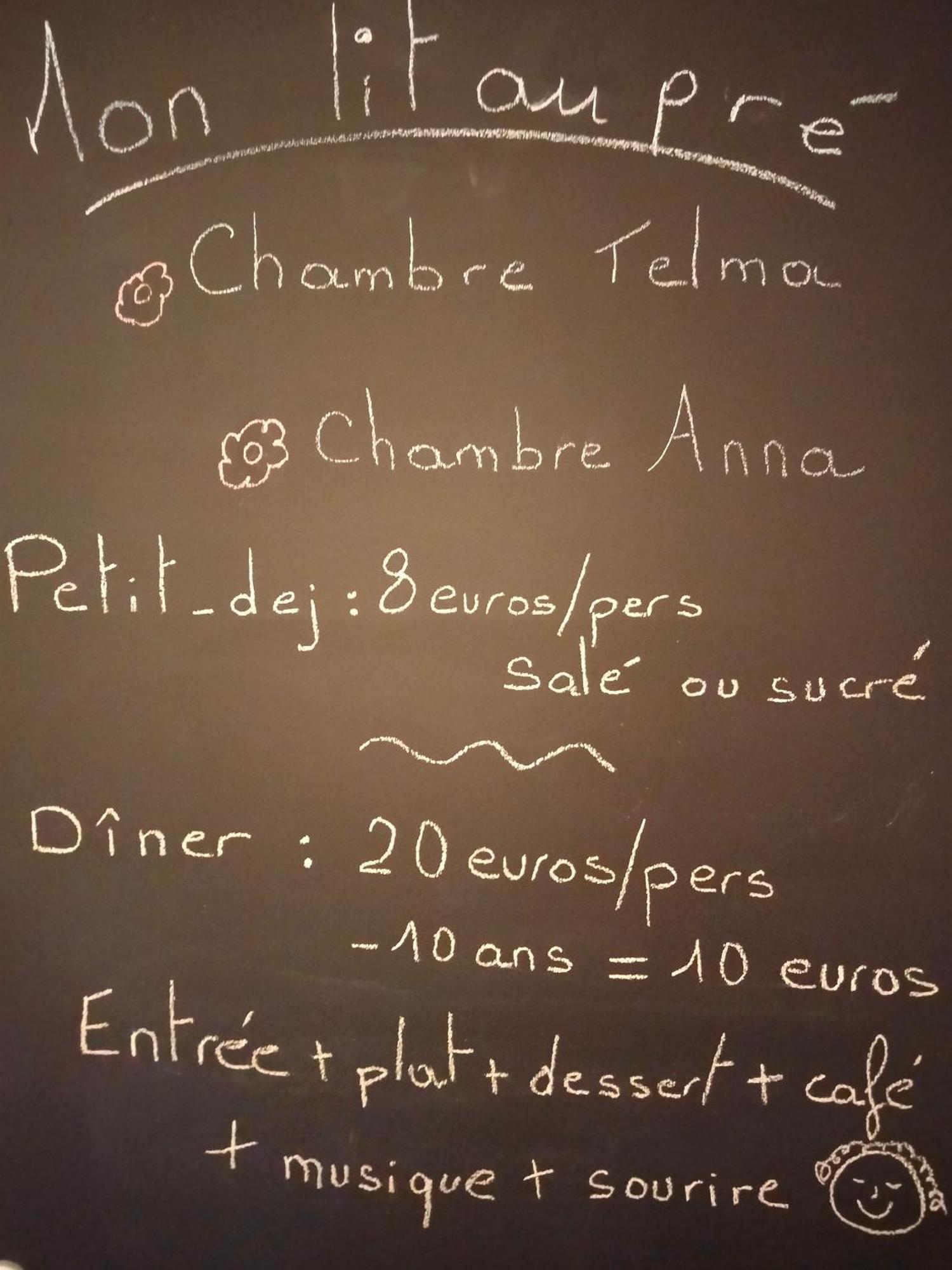 Chambre Telma 2 Pers Avec Piscine "Mon Lit Au Pre" Couples Ou Femmes Seulement Pontours Екстериор снимка